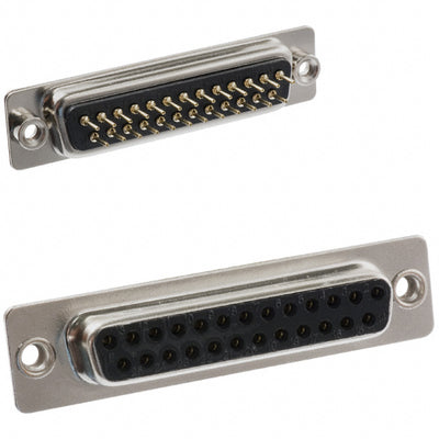 171-025-213R011 by NorComp Inc. - CONNECTOR D-SUB RCPT 25P PNL MNT SLDR