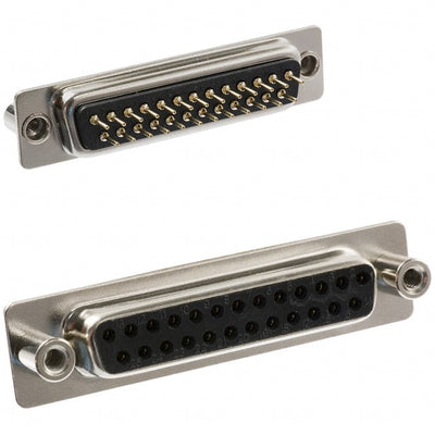 171-025-213R031 by NorComp Inc. - CONNECTOR D-SUB RCPT 25P PNL MNT SLDR