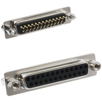 171-025-213R911 by NorComp Inc. - CONNECTOR D-SUB RCPT 25P PNL MNT SLDR
