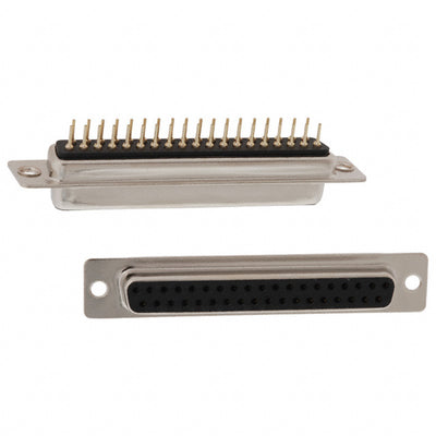 171-037-213R001 by NorComp Inc. - CONNECTOR D-SUB RCPT 37P PNL MNT SLDR