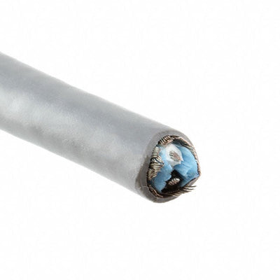 1710 SL005 by Alpha Wire - CABLE MIC 2COND 22AWG SLATE 100