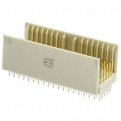 17130952201 by HARTING - CONNECTOR HEADER 95POS 2MM PRESS-FIT