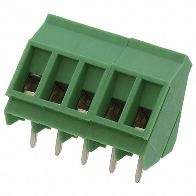 1713309 by Phoenix Contact - TERM BLOCK 5POS 35DEG 5.08MM PCB