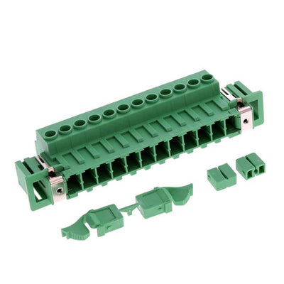 1716713 by Phoenix Contact - TERM BLK HEADER 12POS GREEN