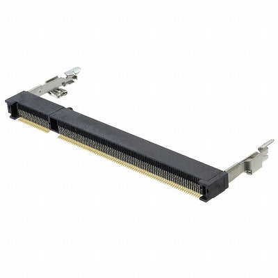 1717254-1 by TE Connectivity AMP Connectors - CONNECTOR SKT SODIMM 200POS R/A SMD