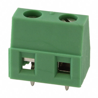 1717729 by Phoenix Contact - TERM BLK 2P SIDE ENT 7.62MM PCB