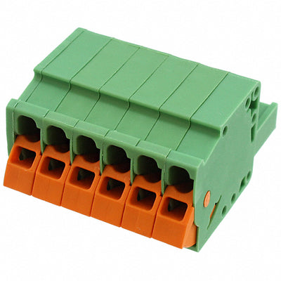 1718009 by Phoenix Contact - TERM BLOCK PLUG 6POS STR 5MM