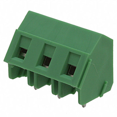 1718032 by Phoenix Contact - TERM BLOCK 3POS 35DEG 7.5MM PCB