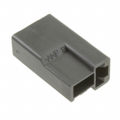 171810-2 by TE Connectivity AMP Connectors - CONNECTOR RECPT HSG 0.25 2POS BLACK