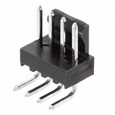 1718573004 by Molex - CONNECTOR HEADER R/A 4POS 2.54MM