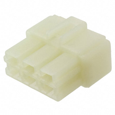 171897-1 by TE Connectivity AMP Connectors - CONNECTOR MALE TAB HSG 0.25 6POS NAT