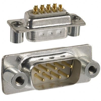 172-009-102R031 by NorComp Inc. - CONNECTOR D-SUB PLUG 9POS PNL MNT