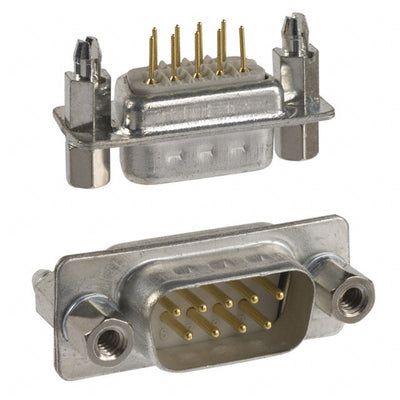 172-009-112-911 by NorComp Inc. - CONNECTOR D-SUB PLUG 9P PNL MNT SLDR