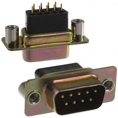 172-009-181-021 by NorComp Inc. - CONNECTOR D-SUB PLUG 9P PNL MNT SLDR