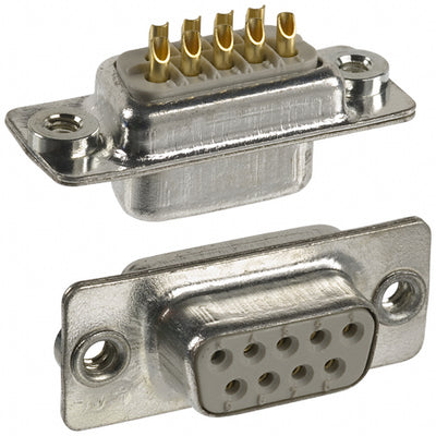 172-009-202R011 by NorComp Inc. - CONNECTOR D-SUB RCPT 9POS PNL MNT
