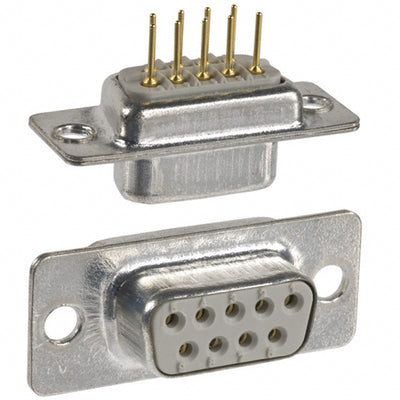 172-009-212-001 by NorComp Inc. - CONNECTOR D-SUB RCPT 9P PNL MNT SLDR
