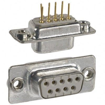 172-009-212R011 by NorComp Inc. - CONNECTOR D-SUB RCPT 9P PNL MNT SLDR