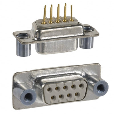 172-009-212-031 by NorComp Inc. - CONNECTOR D-SUB RCPT 9P PNL MNT SLDR