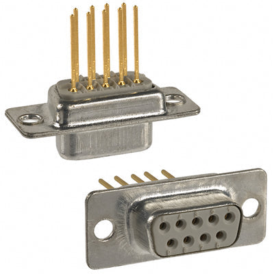 172-009-242-001 by NorComp Inc. - CONNECTOR D-SUB RCPT 9POS PNL MNT WW