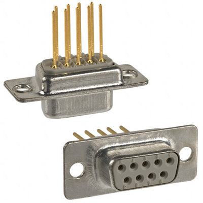 172-009-242R001 by NorComp Inc. - CONNECTOR D-SUB RCPT 9POS PNL MNT WW
