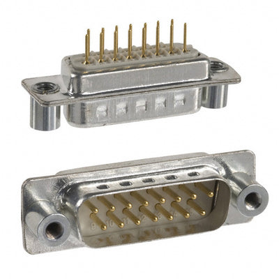 172-015-112-031 by NorComp Inc. - CONNECTOR D-SUB PLUG 15P PNL MNT SLDR