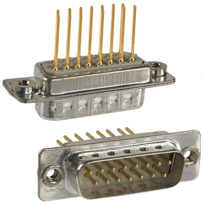 172-015-142R011 by NorComp Inc. - CONNECTOR D-SUB PLUG 15POS PNL MNT WW
