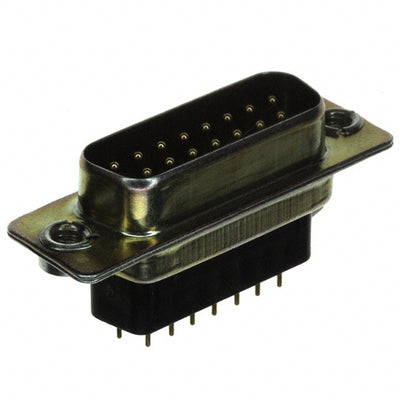 172-015-181-011 by NorComp Inc. - CONNECTOR D-SUB PLUG 15P PNL MNT SLDR