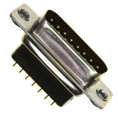 172-015-181L011 by NorComp Inc. - CONNECTOR D-SUB PLUG 15P PNL MNT SLDR