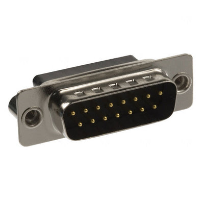 172-015-183L021 by NorComp Inc. - CONNECTOR D-SUB PLUG 15P PNL MNT SLDR