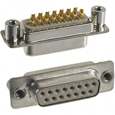 172-015-202R021 by NorComp Inc. - CONNECTOR D-SUB RCPT 15POS PNL MNT