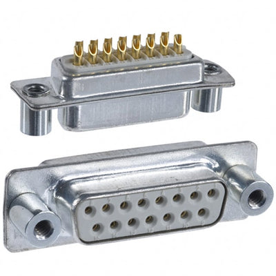 172-015-202-031 by NorComp Inc. - CONNECTOR D-SUB RCPT 15POS PNL MNT