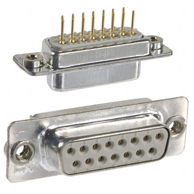 172-015-212-011 by NorComp Inc. - CONNECTOR D-SUB RCPT 15P PNL MNT SLDR