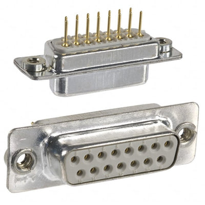 172-015-212R011 by NorComp Inc. - CONNECTOR D-SUB RCPT 15P PNL MNT SLDR