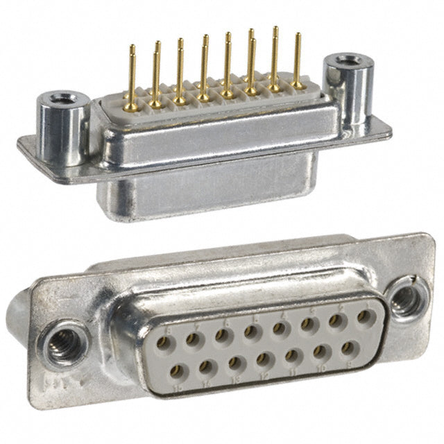 172-015-212-021 by NorComp Inc. - CONNECTOR D-SUB RCPT 15P PNL MNT SLDR