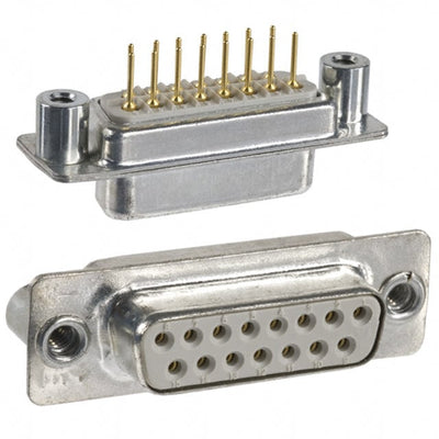 172-015-212R021 by NorComp Inc. - CONNECTOR D-SUB RCPT 15P PNL MNT SLDR