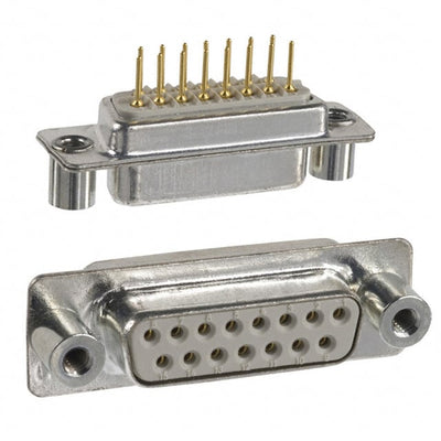 172-015-212R031 by NorComp Inc. - CONNECTOR D-SUB RCPT 15P PNL MNT SLDR