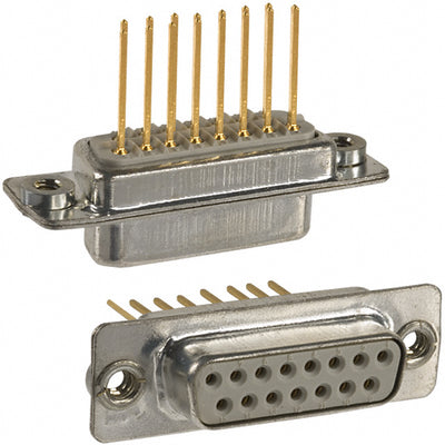172-015-242R011 by NorComp Inc. - CONNECTOR D-SUB RCPT 15POS PNL MNT WW