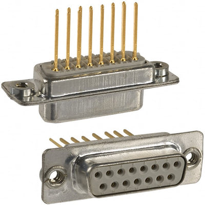 172-015-242-011 by NorComp Inc. - CONNECTOR D-SUB RCPT 15POS PNL MNT WW