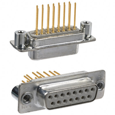 172-015-242R021 by NorComp Inc. - CONNECTOR D-SUB RCPT 15POS PNL MNT WW