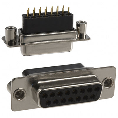 172-015-283L021 by NorComp Inc. - CONNECTOR D-SUB RCPT 15P PNL MNT SLDR