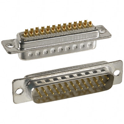 172-025-102-001 by NorComp Inc. - CONNECTOR D-SUB PLUG 25POS PNL MNT