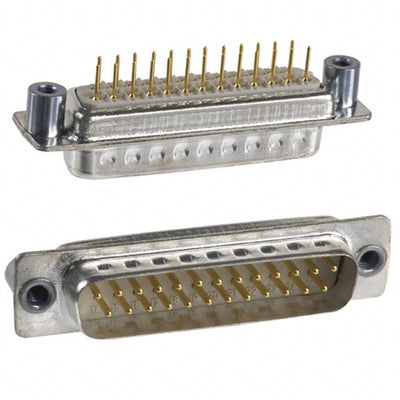 172-025-112-021 by NorComp Inc. - CONNECTOR D-SUB PLUG 25P PNL MNT SLDR