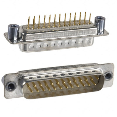 172-025-112R021 by NorComp Inc. - CONNECTOR D-SUB PLUG 25P PNL MNT SLDR