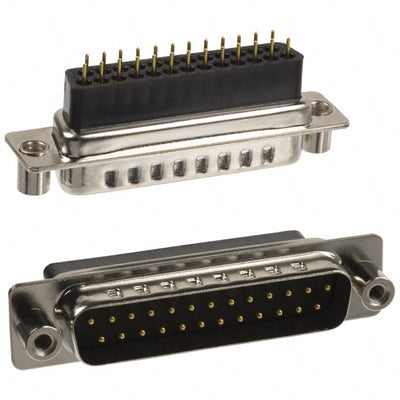 172-025-183L031 by NorComp Inc. - CONNECTOR D-SUB PLUG 25P PNL MNT SLDR