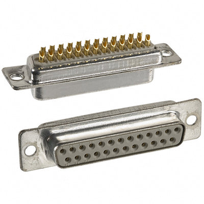 172-025-202-001 by NorComp Inc. - CONNECTOR D-SUB RCPT 25POS PNL MNT