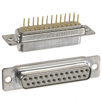 172-025-212-001 by NorComp Inc. - CONNECTOR D-SUB RCPT 25P PNL MNT SLDR