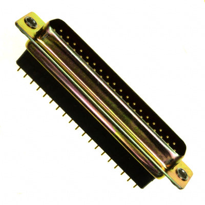 172-037-181L011 by NorComp Inc. - CONNECTOR D-SUB PLUG 37P PNL MNT SLDR