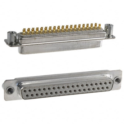 172-037-202-021 by NorComp Inc. - CONNECTOR D-SUB RCPT 37POS PNL MNT