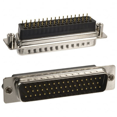 172-050-183L021 by NorComp Inc. - CONNECTOR D-SUB PLUG 50P PNL MNT SLDR
