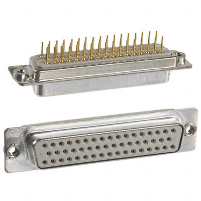 172-050-212R011 by NorComp Inc. - CONNECTOR D-SUB RCPT 50P PNL MNT SLDR